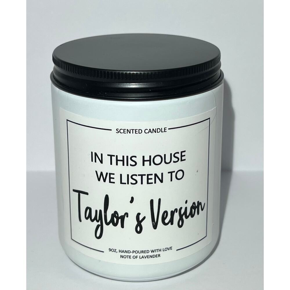 Candle “Taylor’s Version” 
Lavender scented￼